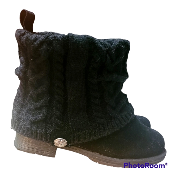 Muk Luks Shoes Muk Luks Haley Womens Ankle Boots Black Nwot